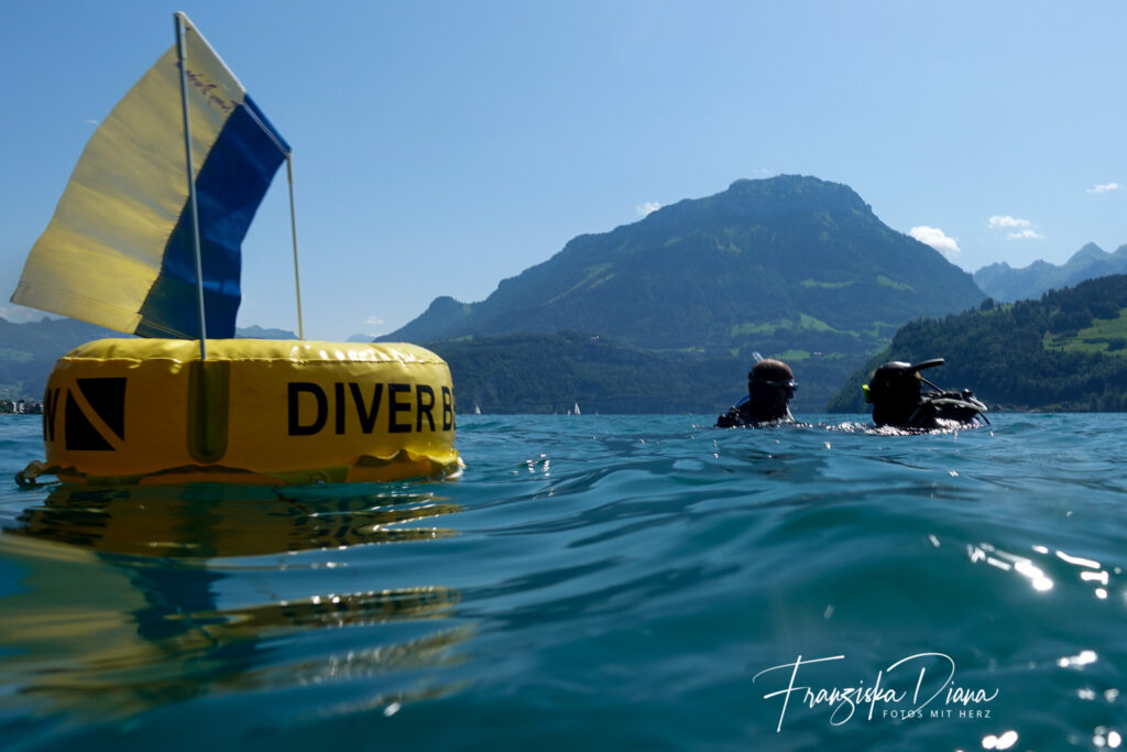 Funny Diving goes Swisslakes, Vierwaldstättersee